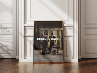 Brick by Brick poster styled room photo 3