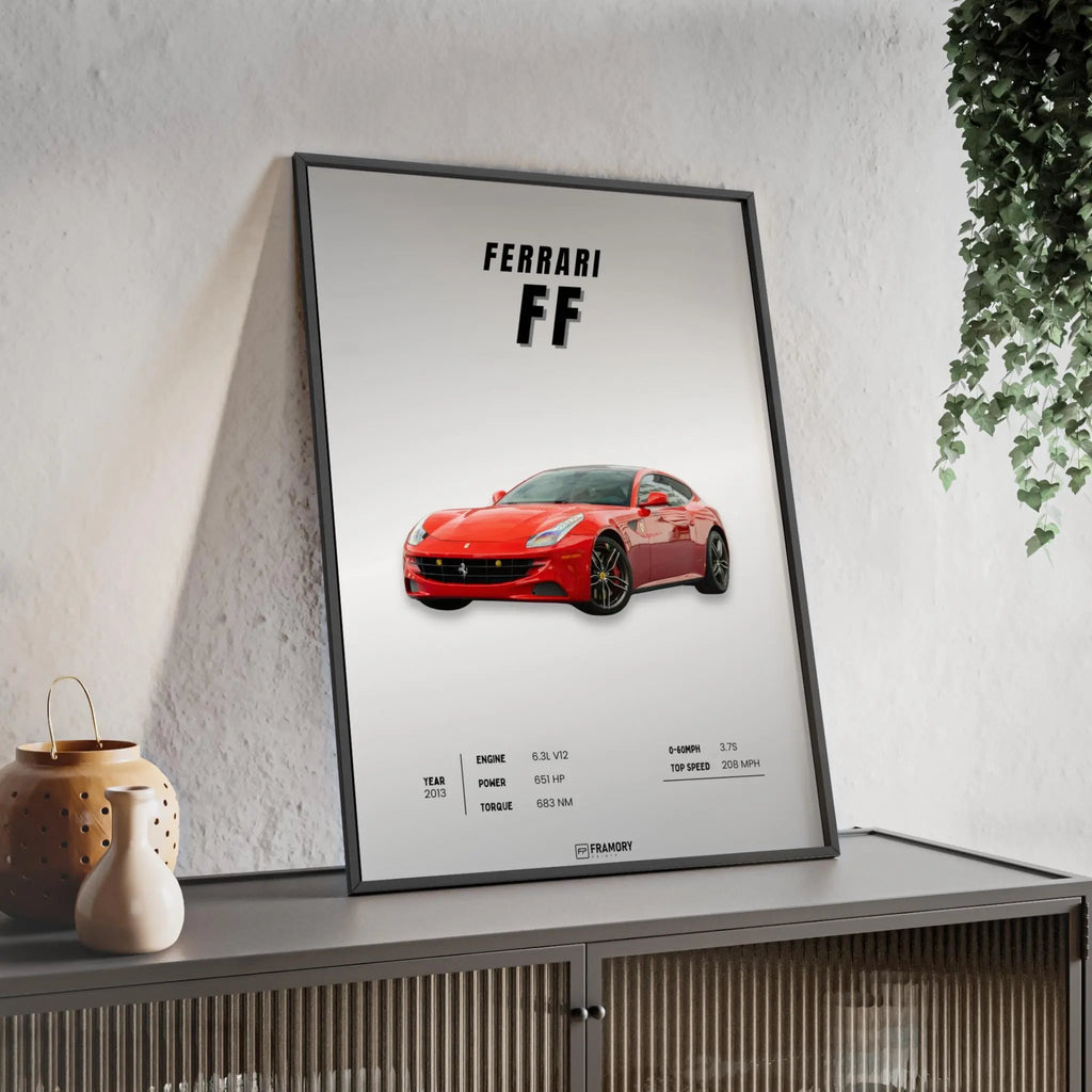 Ferrari FF Framory Prints