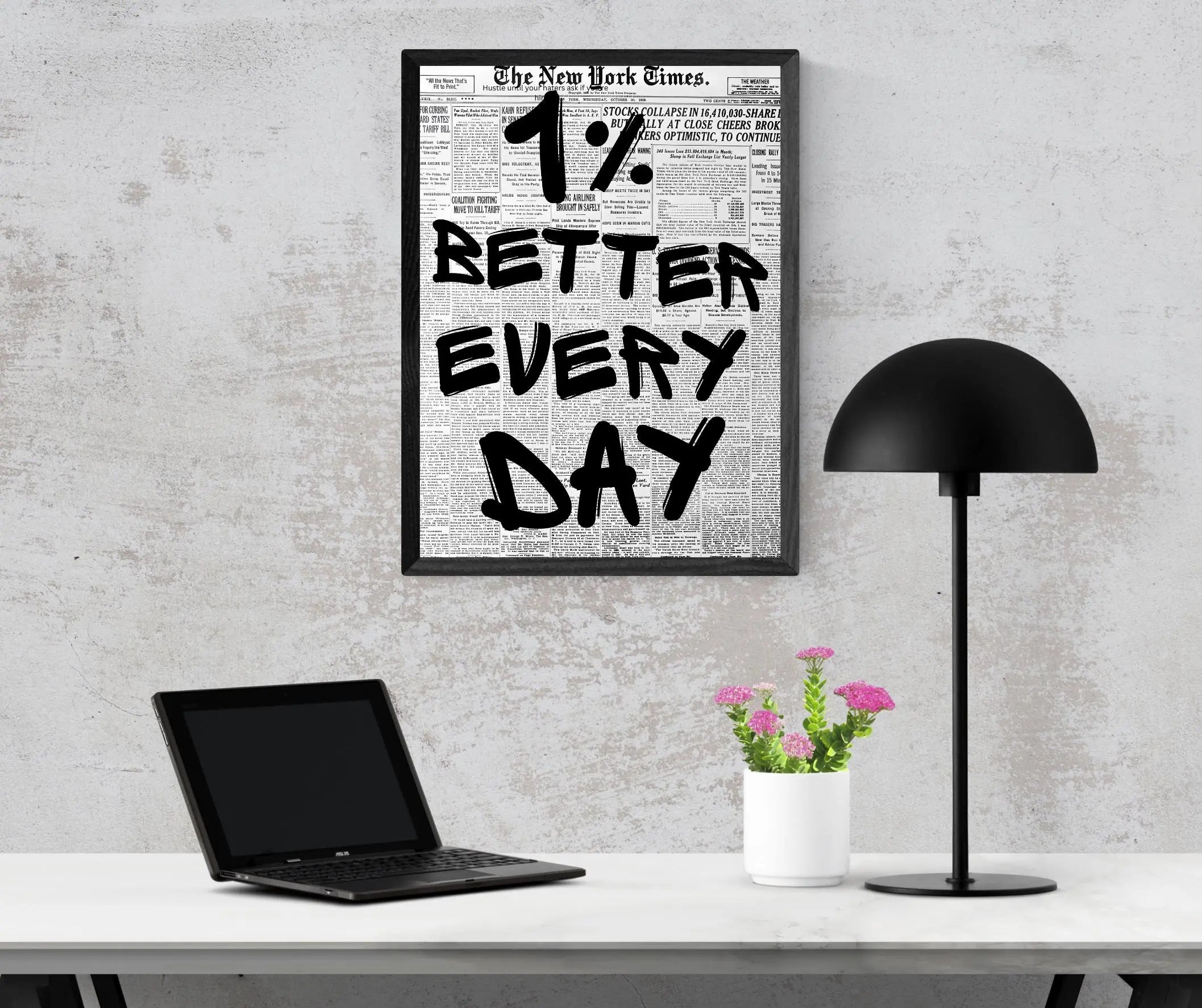 1% Better Every Day Framory Prints