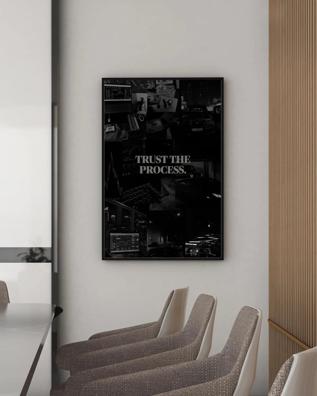 Trust The Proccess Framory Prints