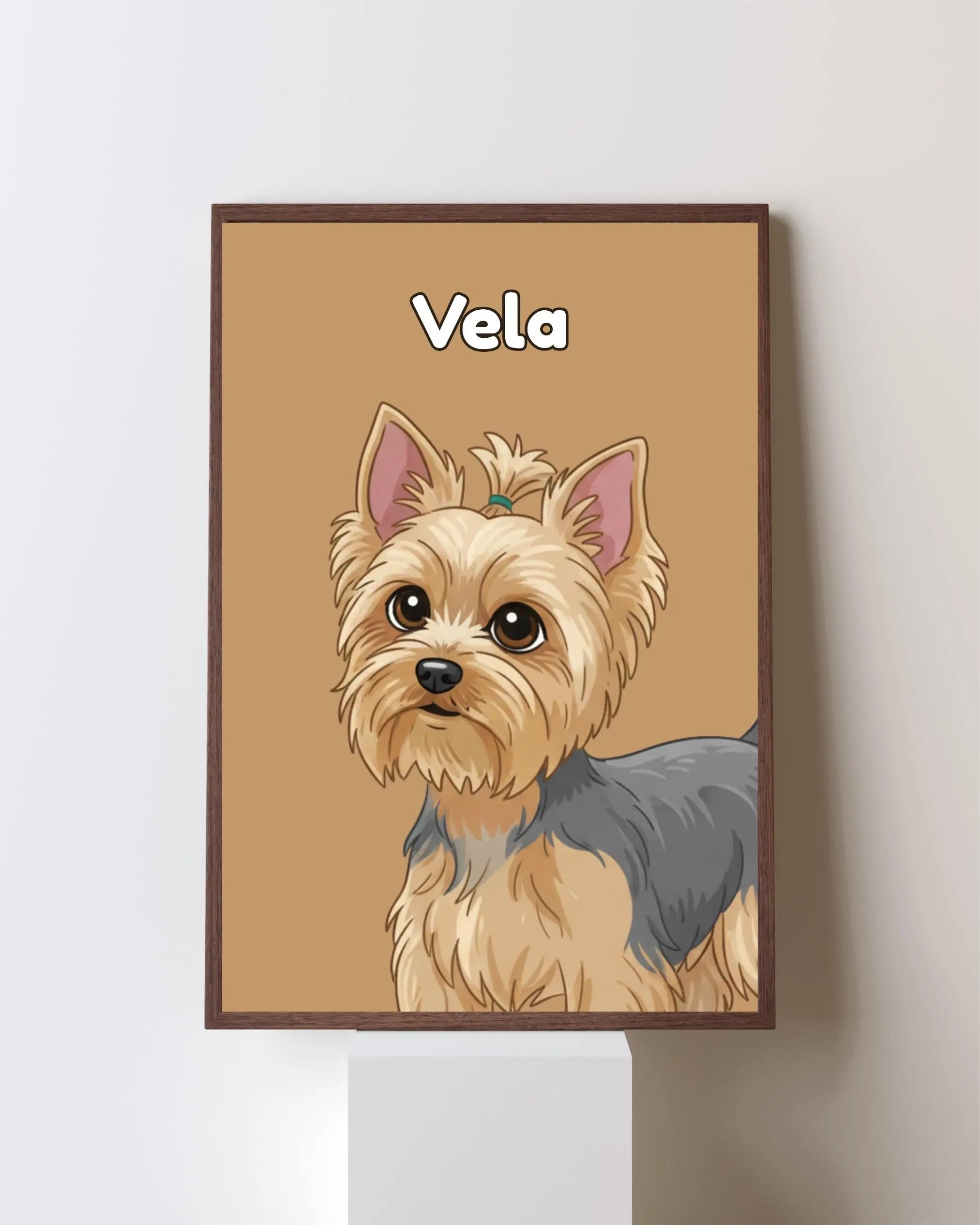 Cartoon Pet Portrait Framory Prints