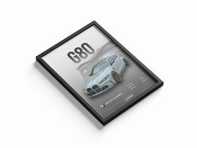 BMW G80 M3 CS Framory Prints