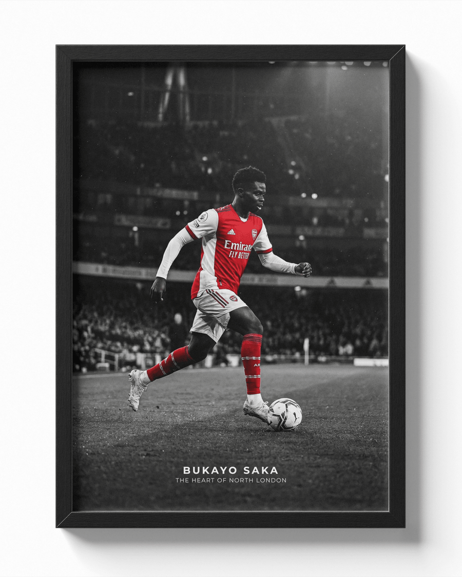 Bukayo Saka poster — Framory Prints