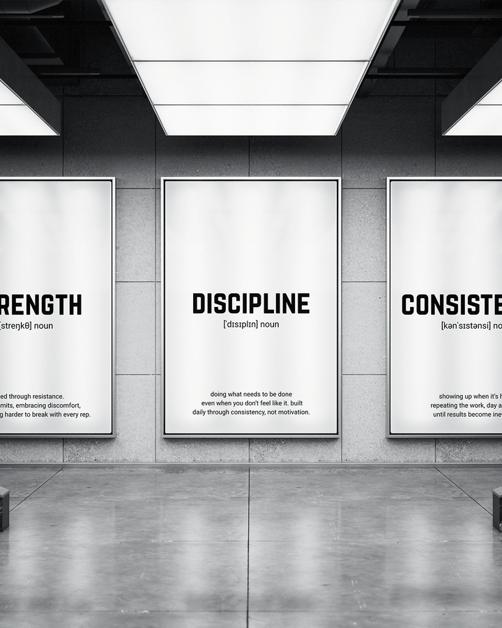 Gym Posters (SET OF 3)