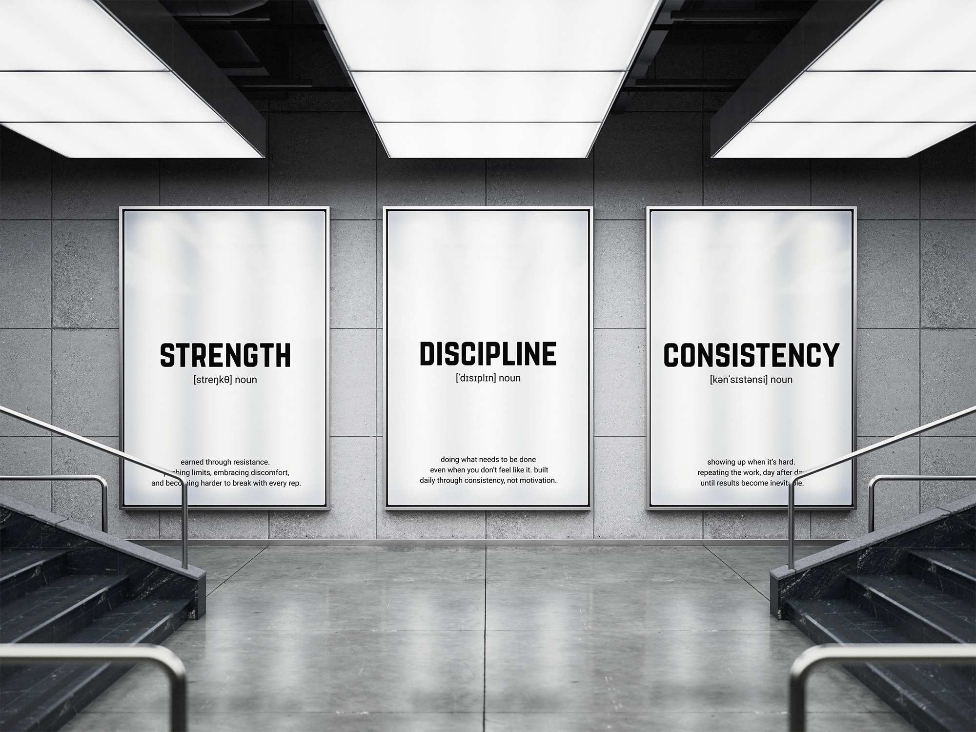 Gym Posters (SET OF 3)
