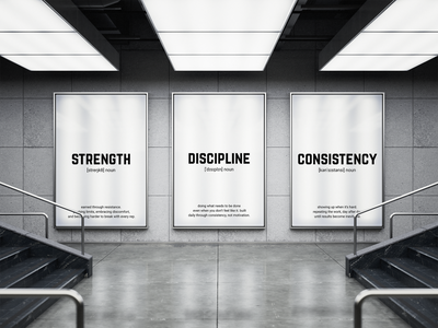 Gym Posters (SET OF 3)