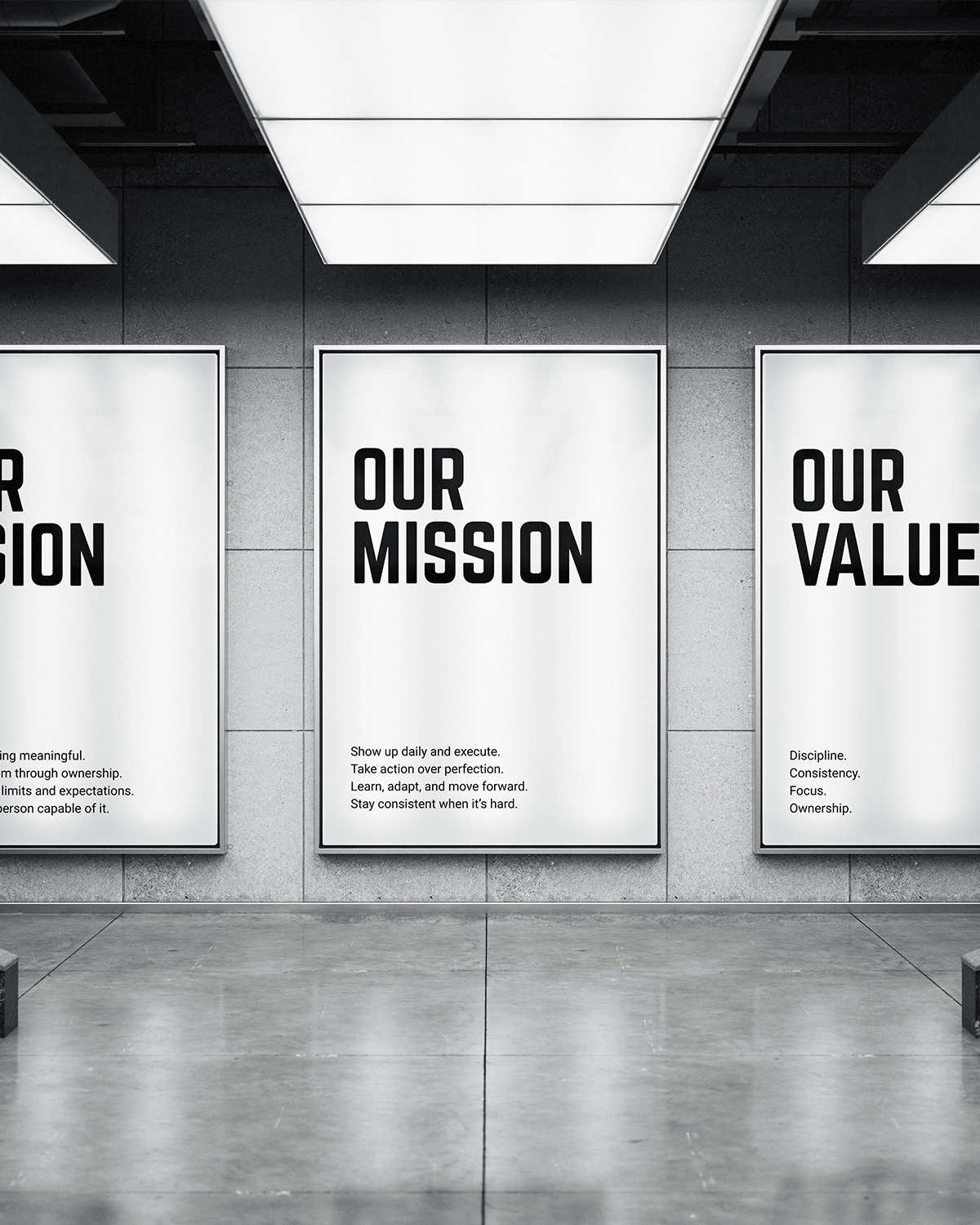 Entrepreneur Posters (SET OF 3) poster — Framory Prints