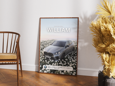 Personalized Car Poster