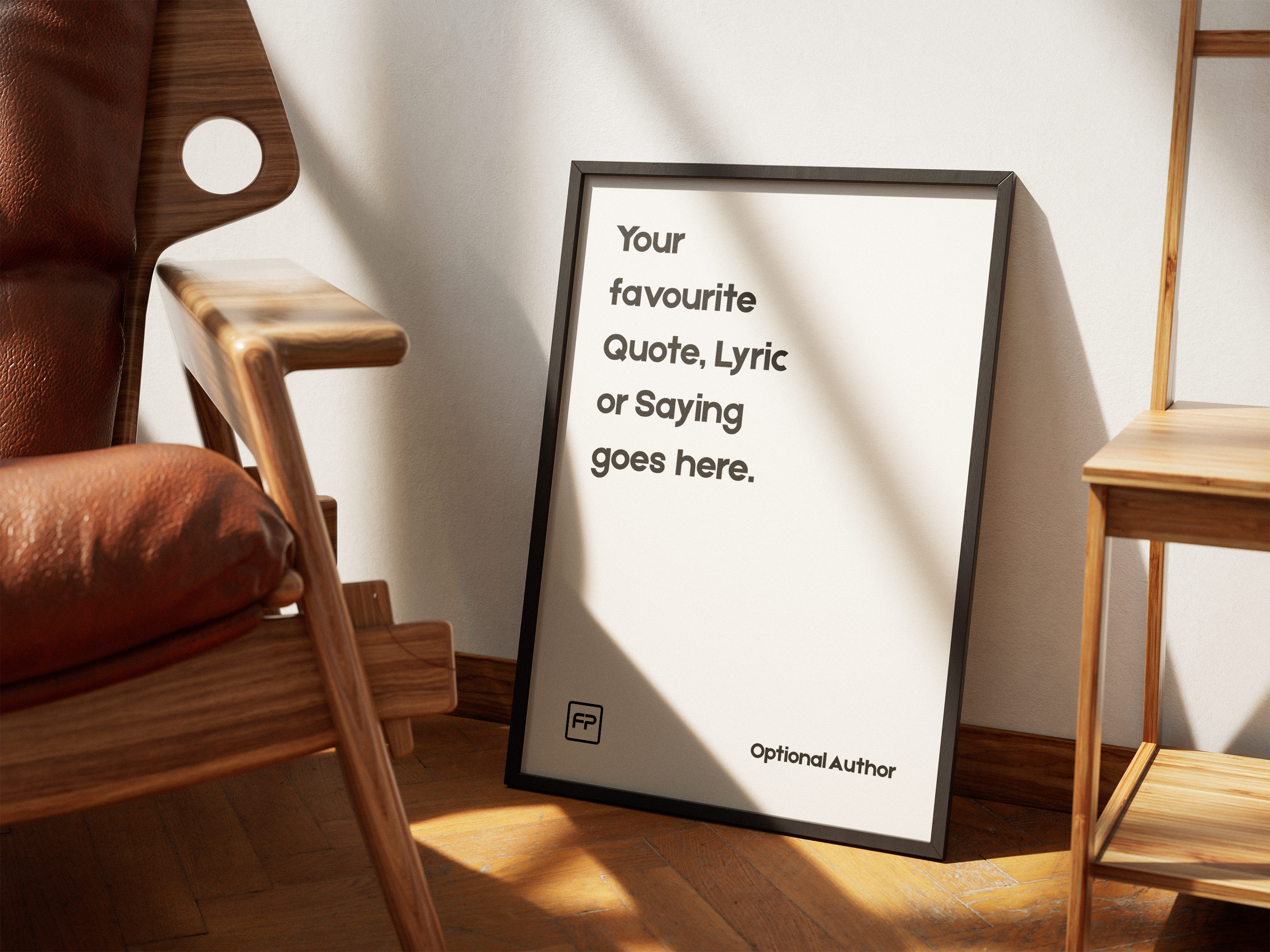 Personalized Quote Poster