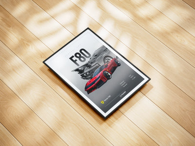 Ferrari F80 Framory Prints