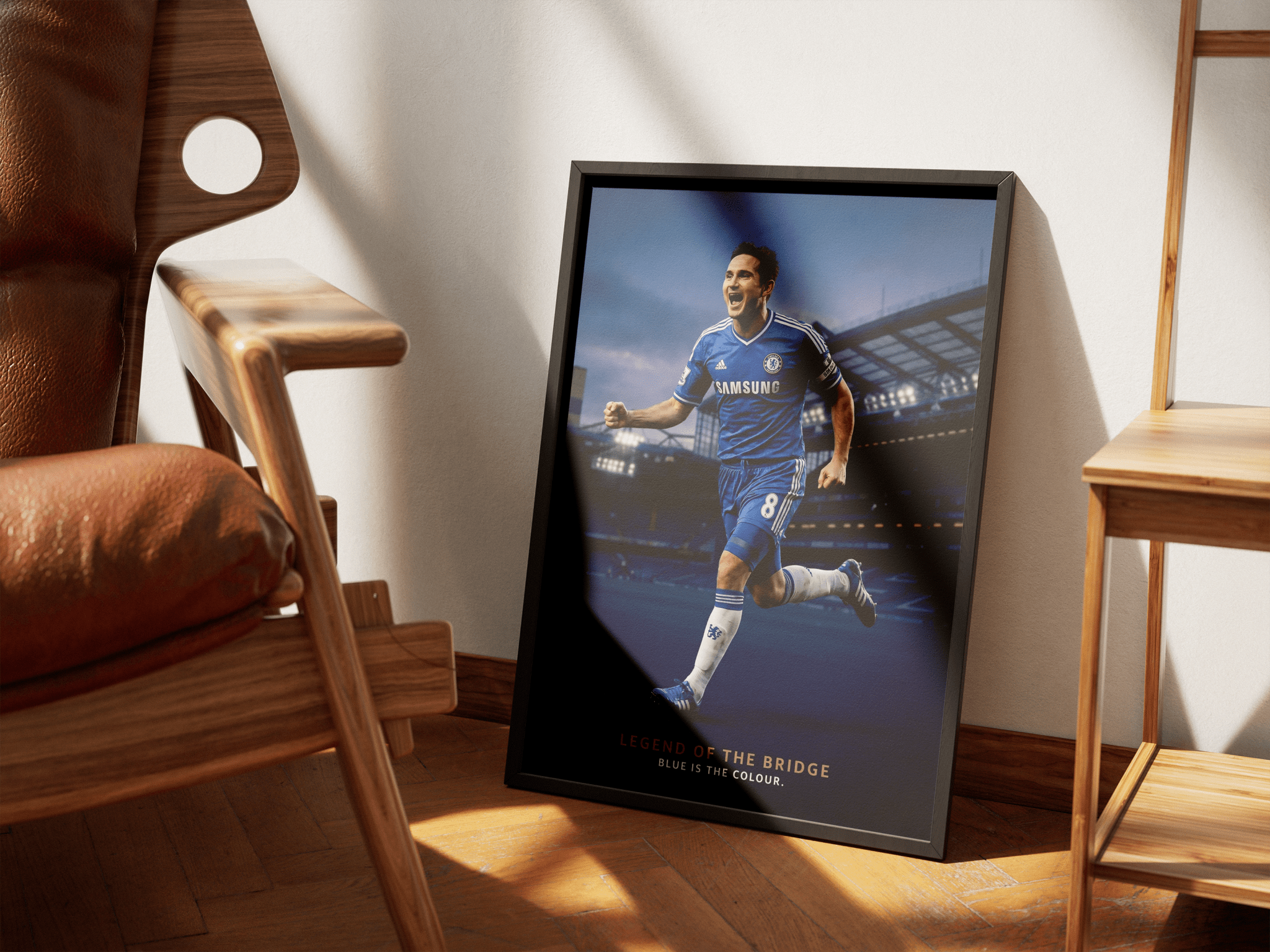 Legend of the Bridge — Chelsea FC poster styled room photo 4