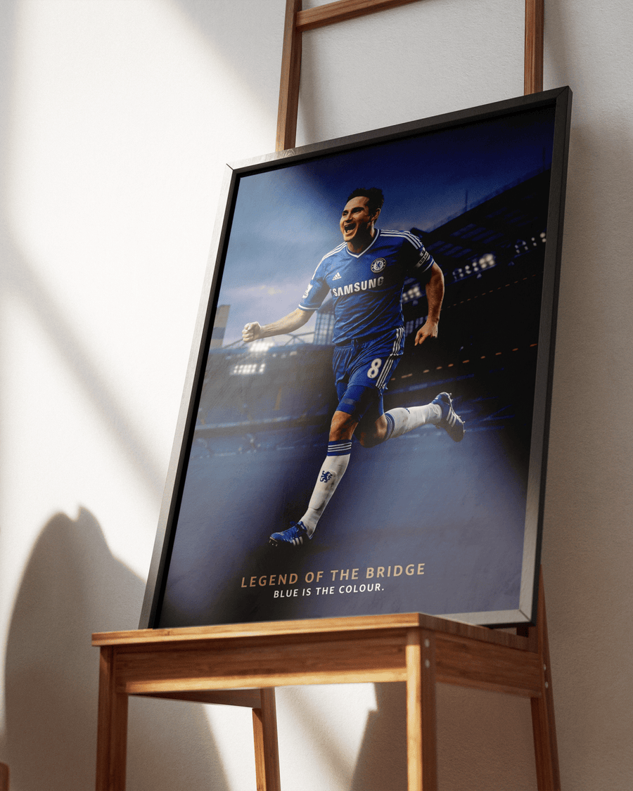 Legend of the Bridge — Chelsea FC poster styled room photo 5