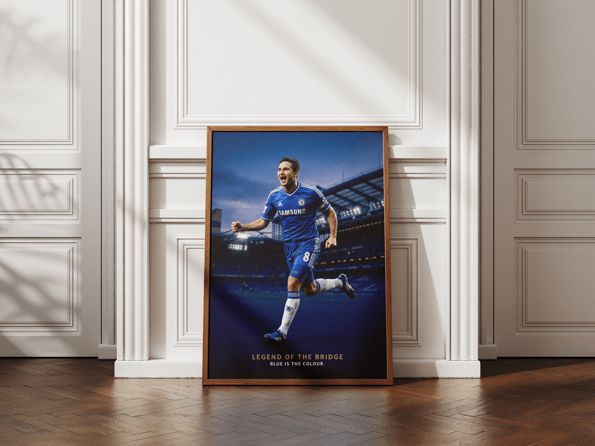 Legend of the Bridge — Chelsea FC poster styled room photo 2
