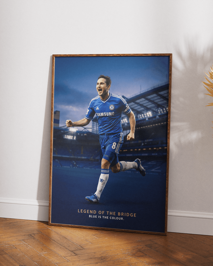 Legend of the Bridge — Chelsea FC poster styled room photo 7