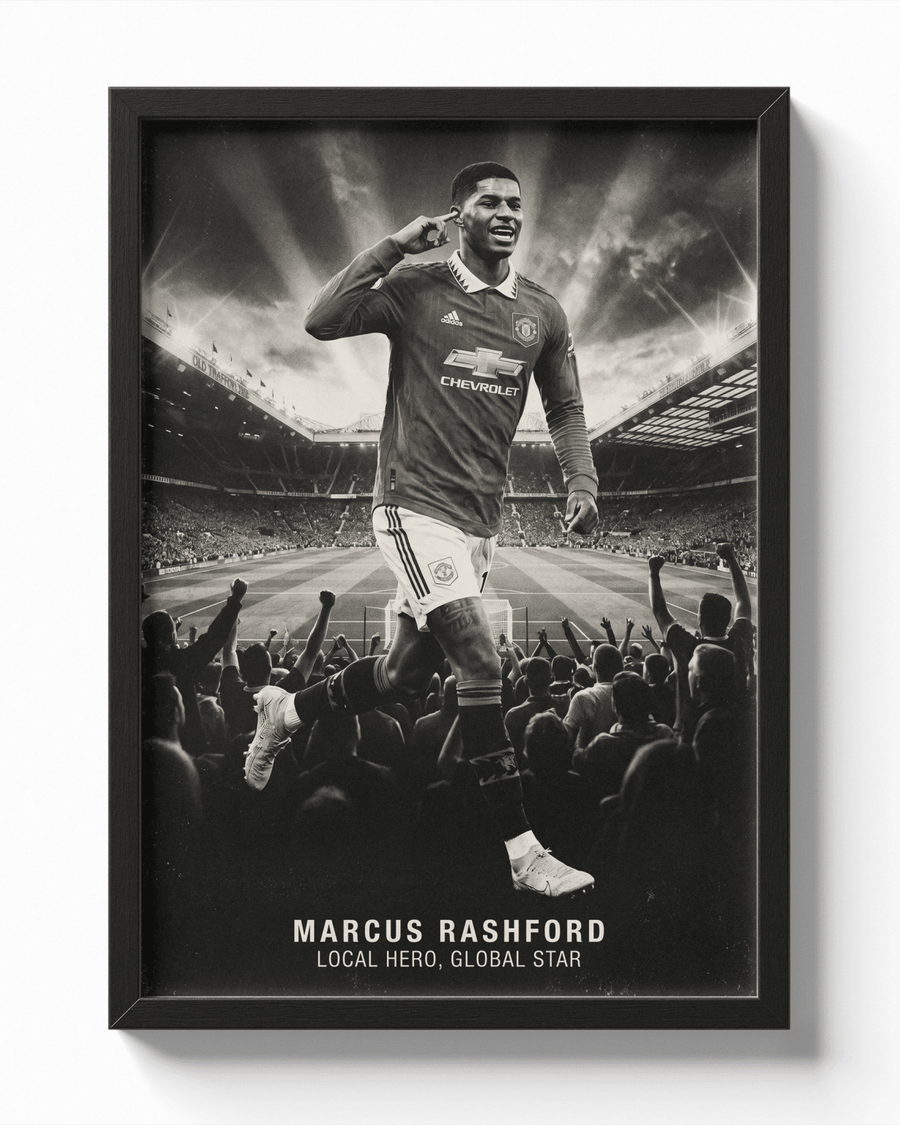 Marcus Rashford poster — Framory Prints