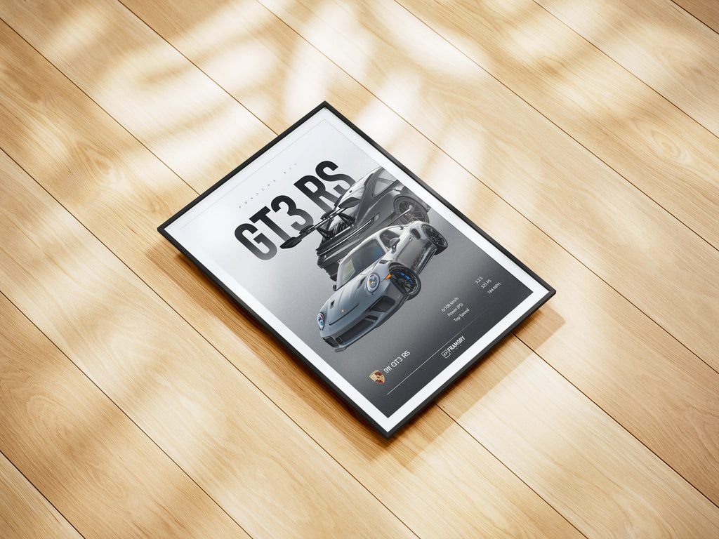 Porsche 911 GT3 RS Framory Prints