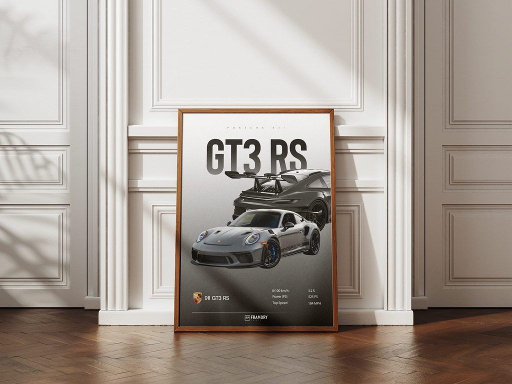 Porsche 911 GT3 RS Framory Prints