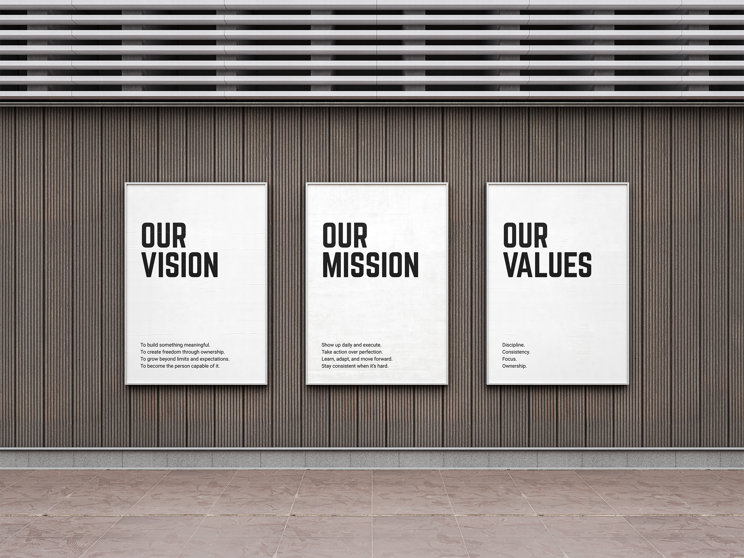 Entrepreneur Posters (SET OF 3)