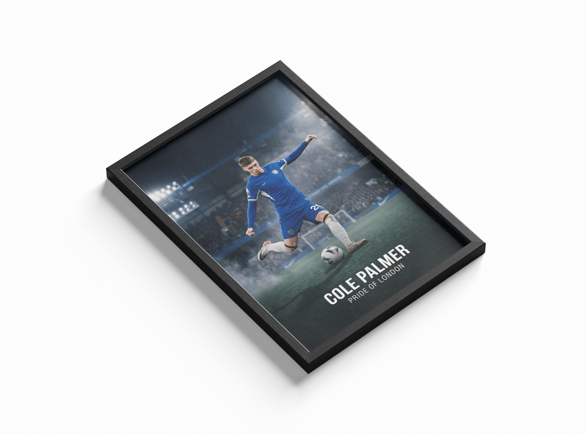 Pride of London — Chelsea FC poster styled room photo 1