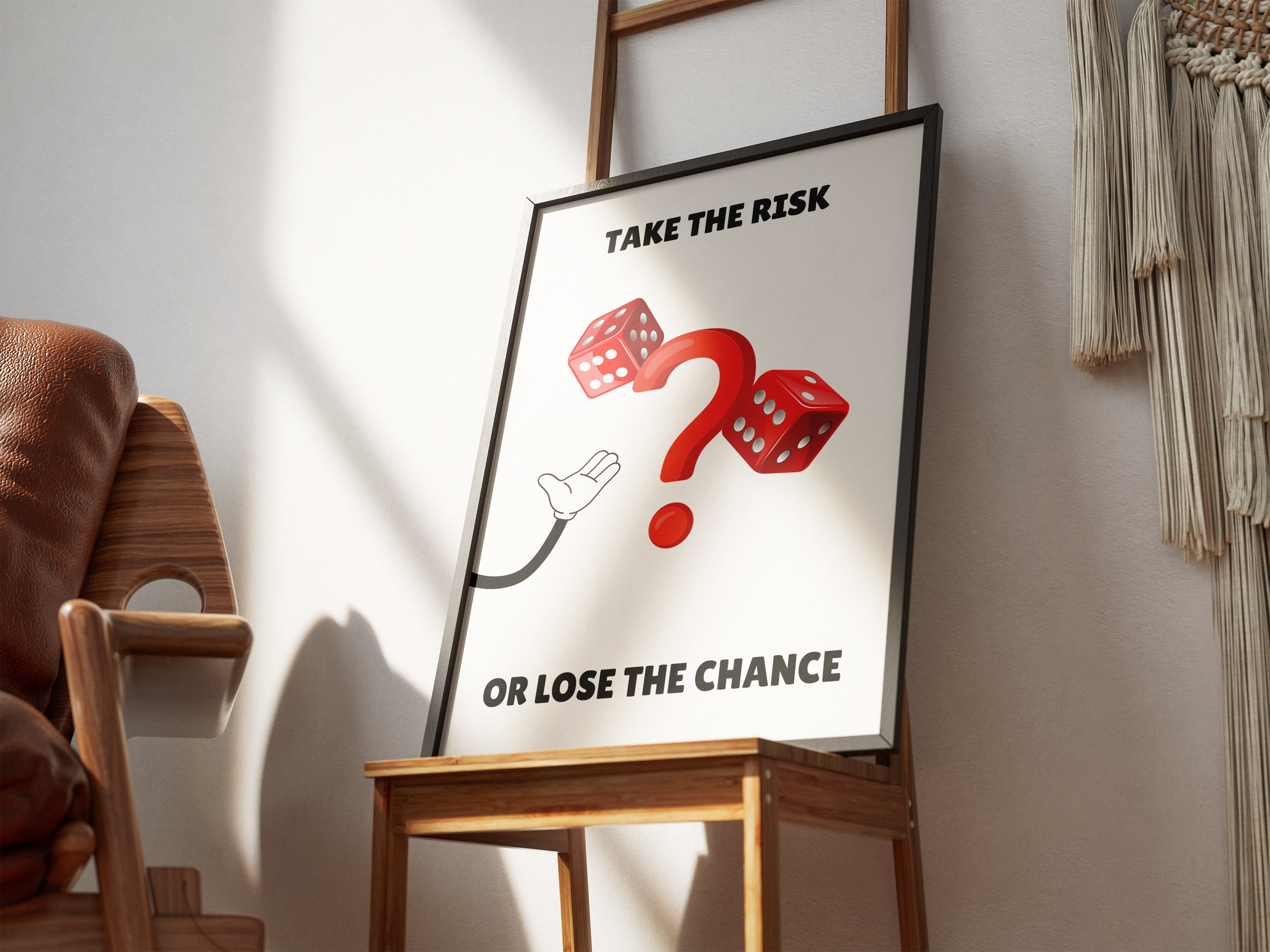 Take The Risk Or Lose The Chance
