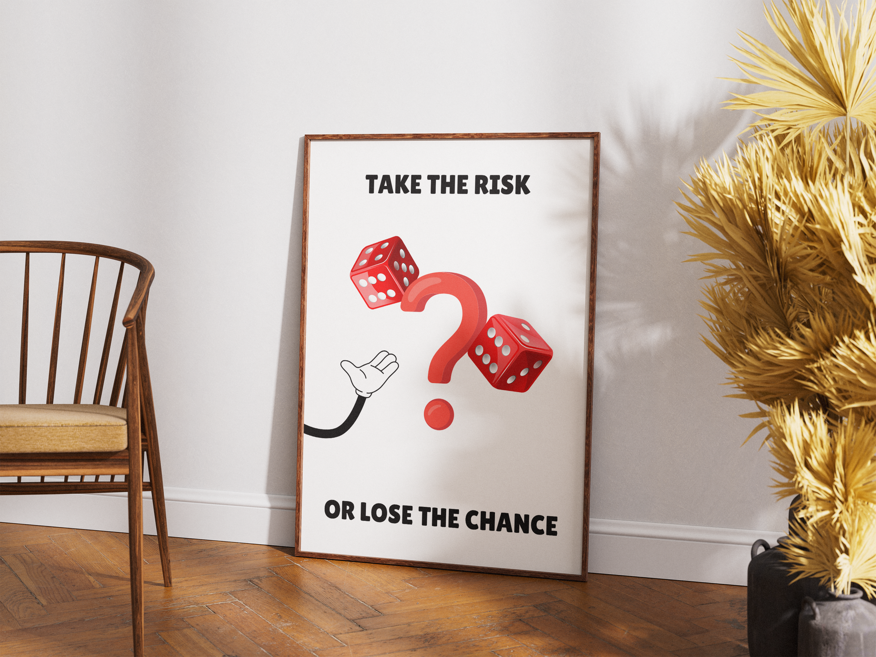 Take The Risk Or Lose The Chance