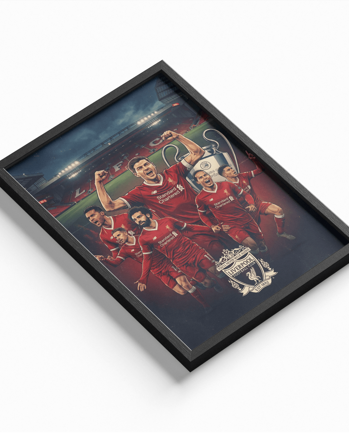 The Legends — Liverpool FC poster styled room photo 1