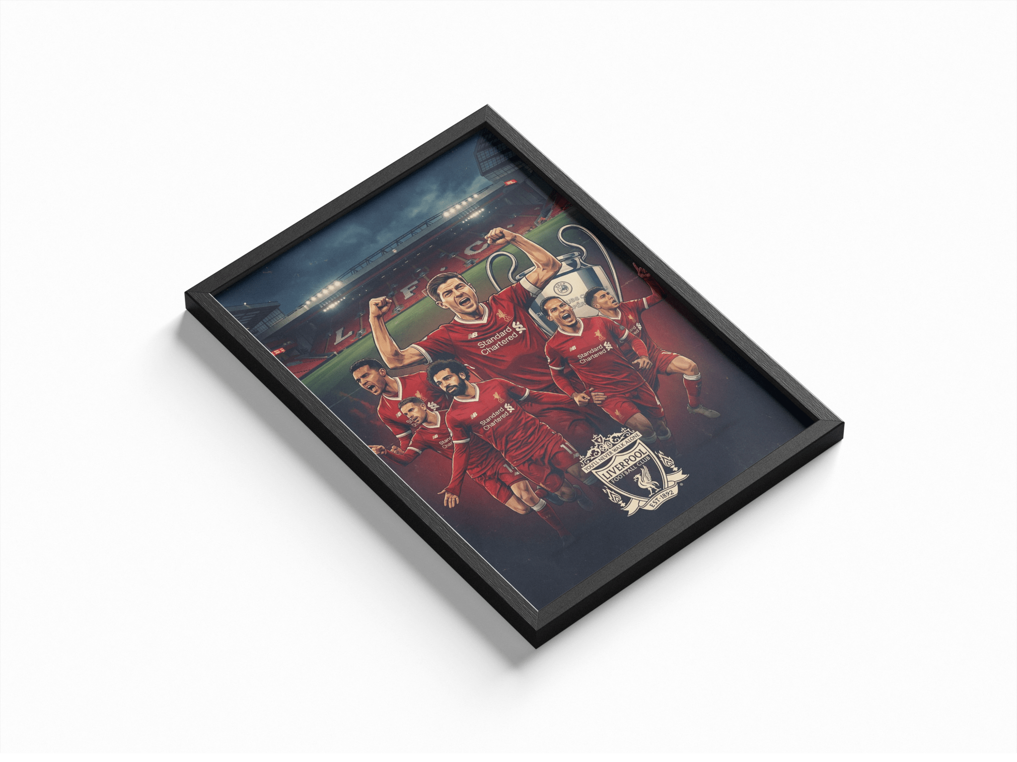 The Legends — Liverpool FC poster styled room photo 1