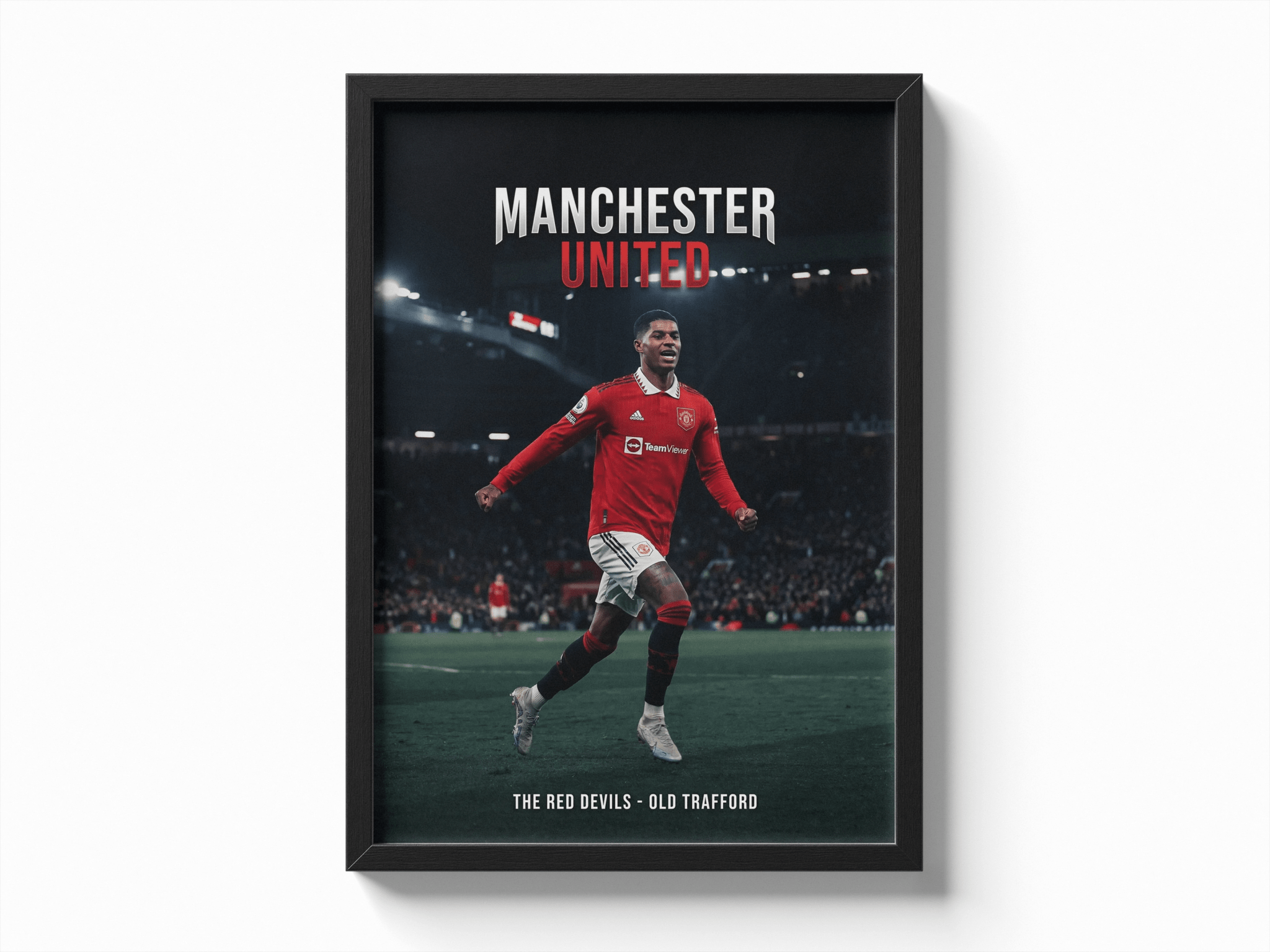 The Red Devils — Manchester United poster — Framory Prints