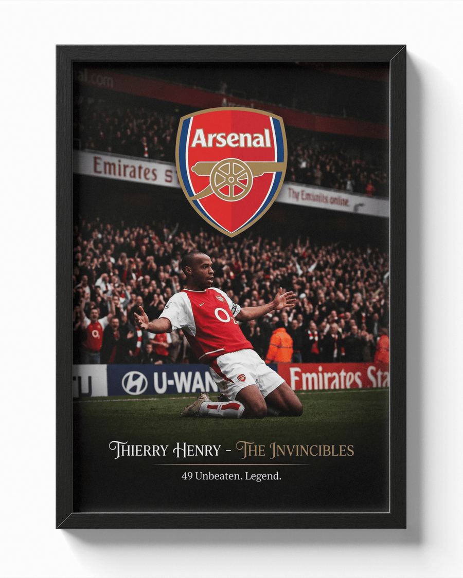 Thierry Henry poster — Framory Prints