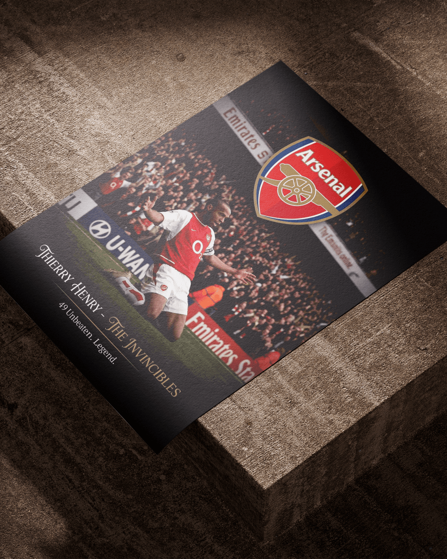 Thierry Henry poster styled room photo 6