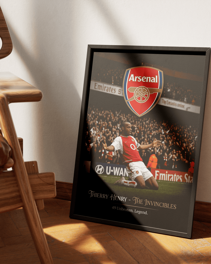 Thierry Henry poster styled room photo 7