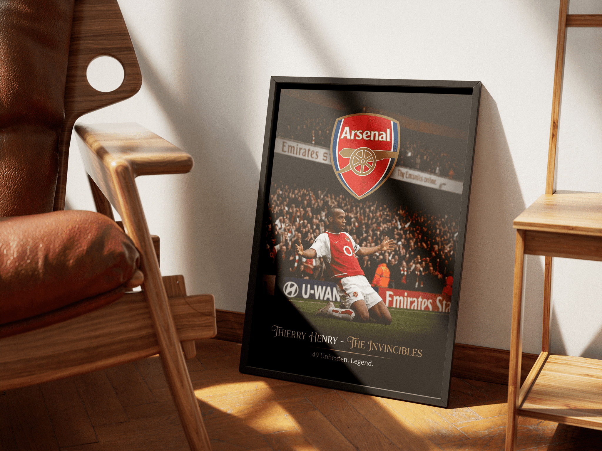 Thierry Henry poster styled room photo 7