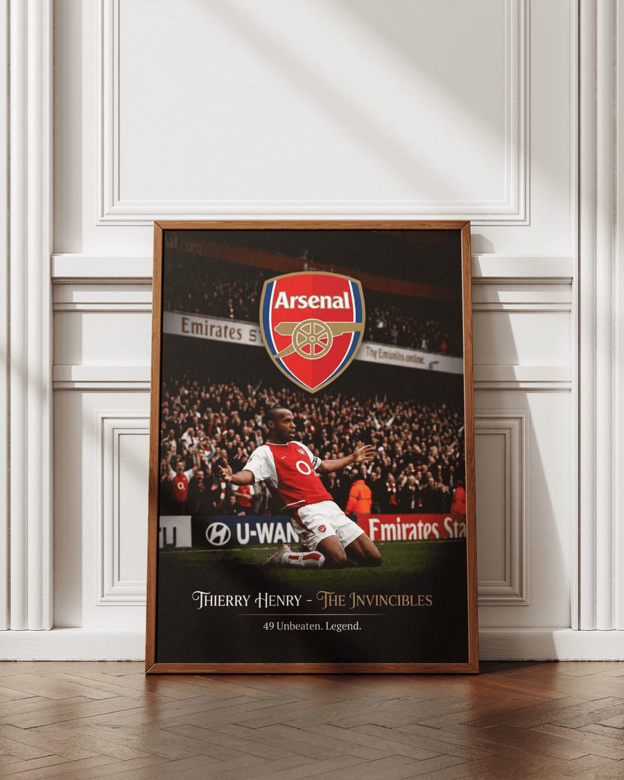 Thierry Henry poster styled room photo 3