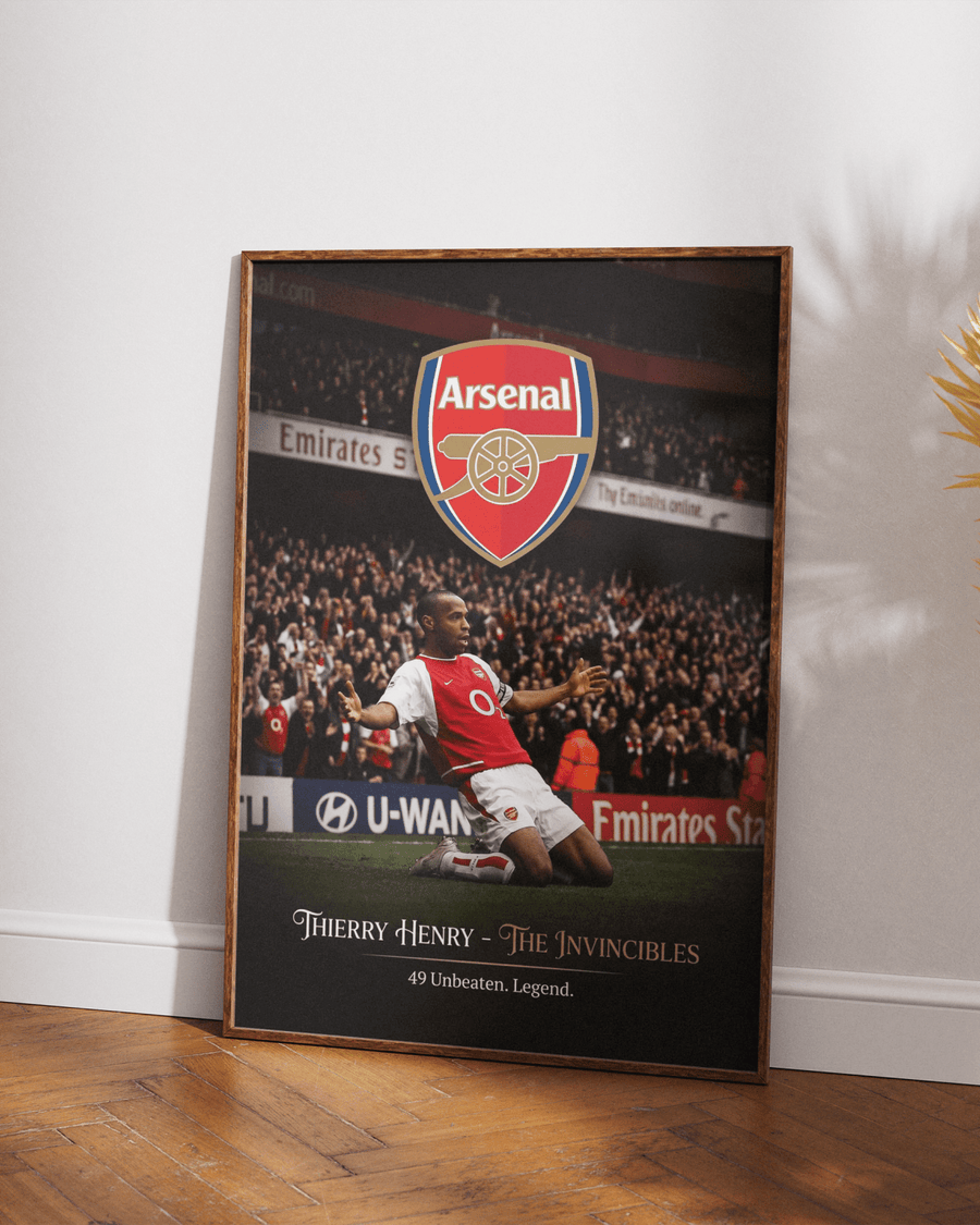 Thierry Henry poster styled room photo 5