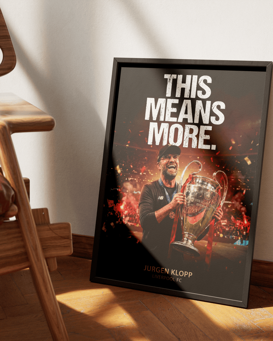This Means More — Liverpool FC poster styled room photo 7