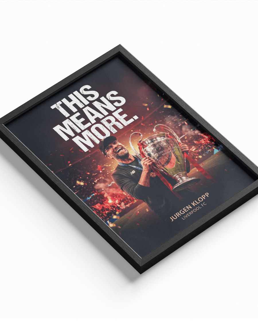 This Means More — Liverpool FC poster styled room photo 1
