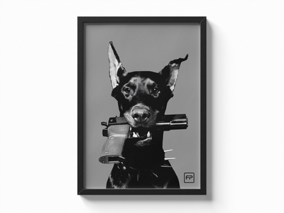 Street Art Dog