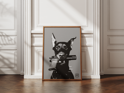 Street Art Dog