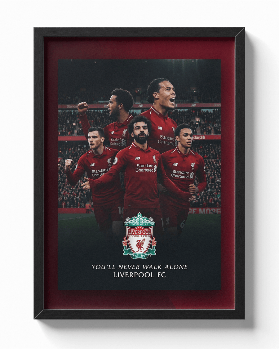 You'll Never Walk Alone — Liverpool FC poster — Framory Prints