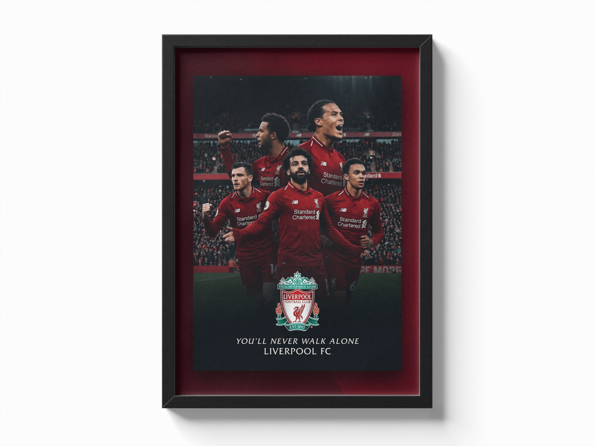 You'll Never Walk Alone — Liverpool FC poster — Framory Prints