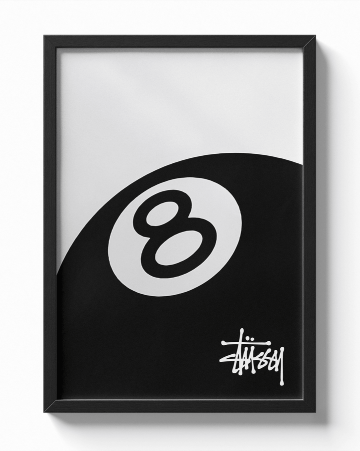 8-BALL STUSSY STYLE