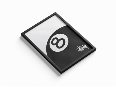 8-BALL STUSSY STYLE