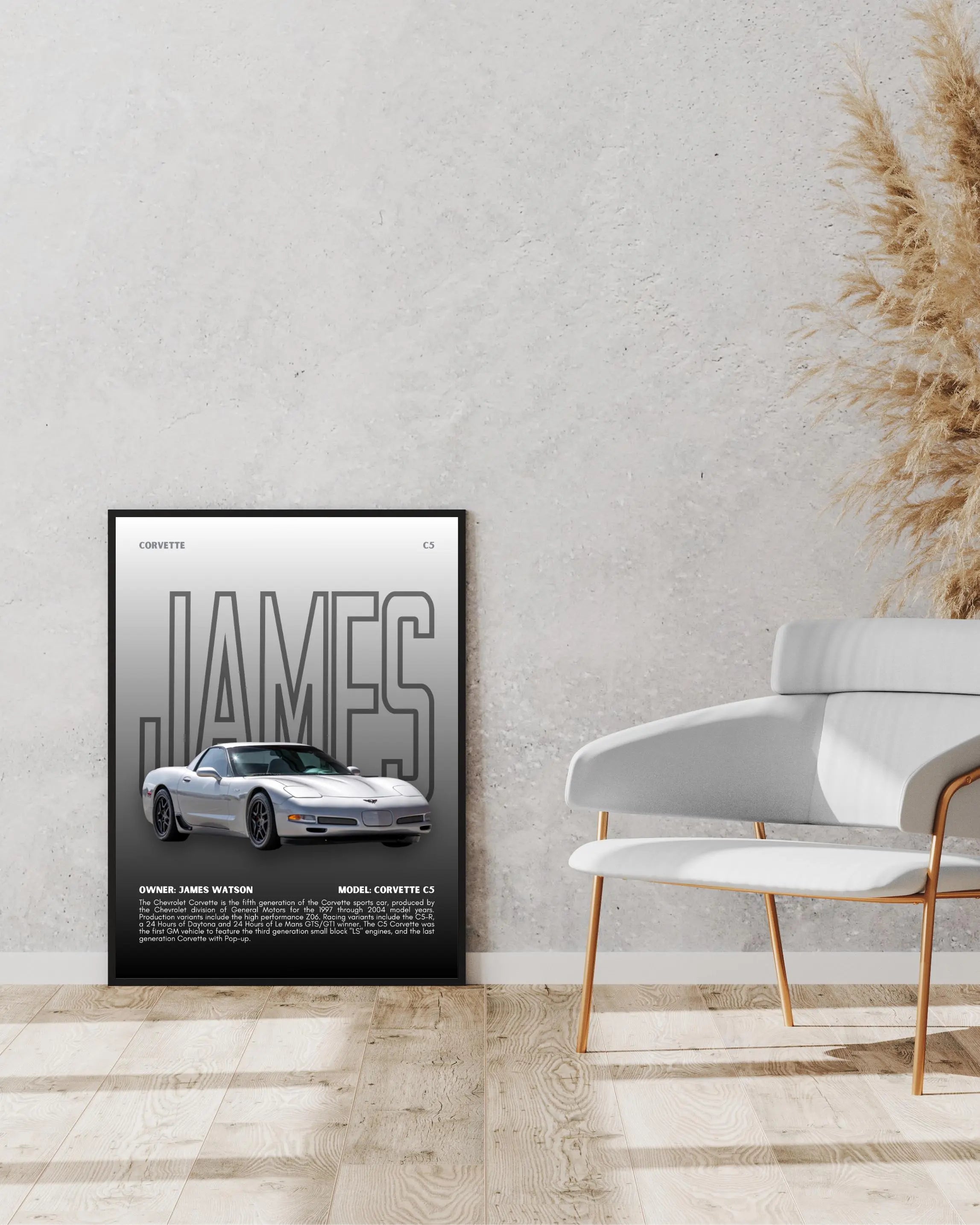 Personalized Car Poster Framory Prints