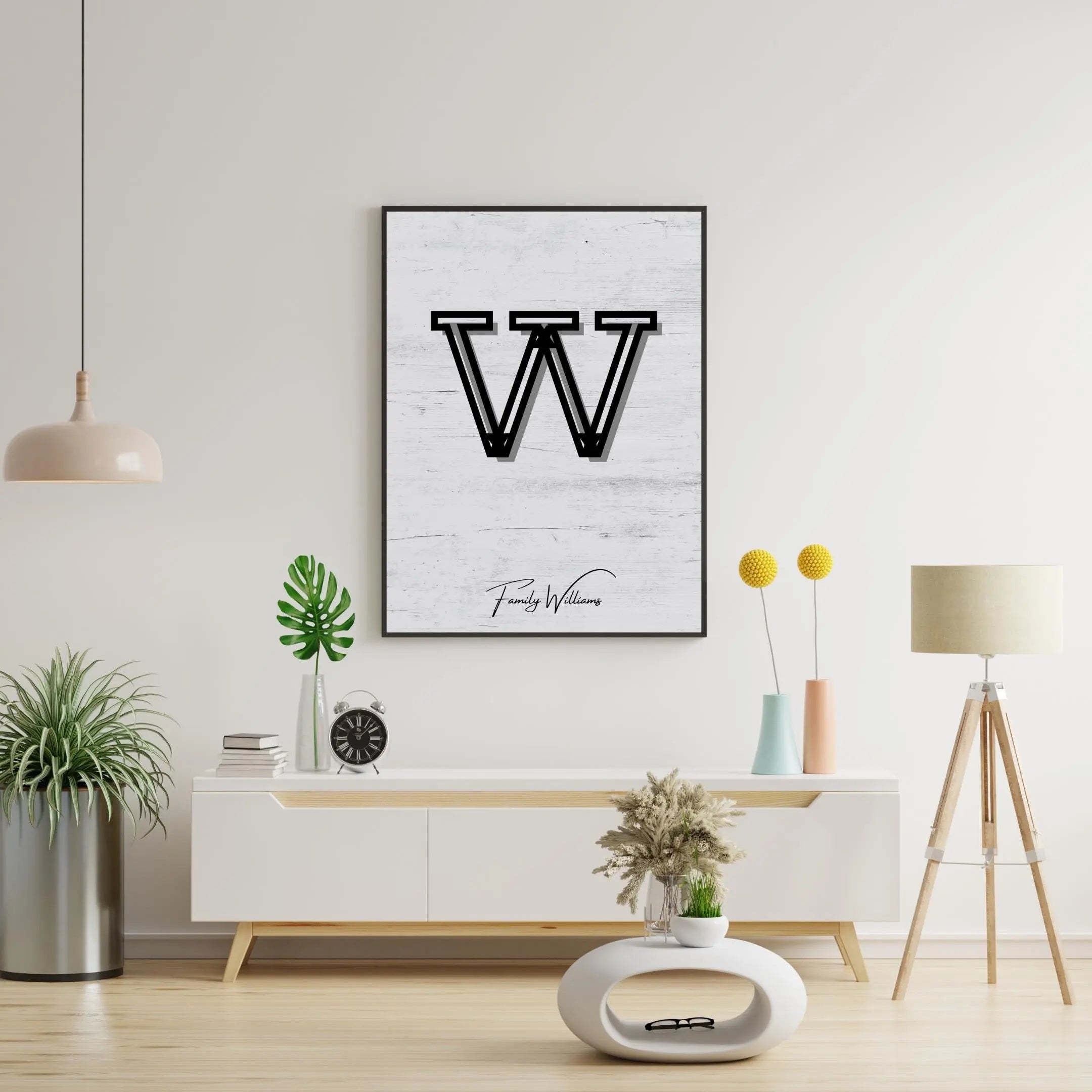 Personalized Family Portrait Poster Framory Prints