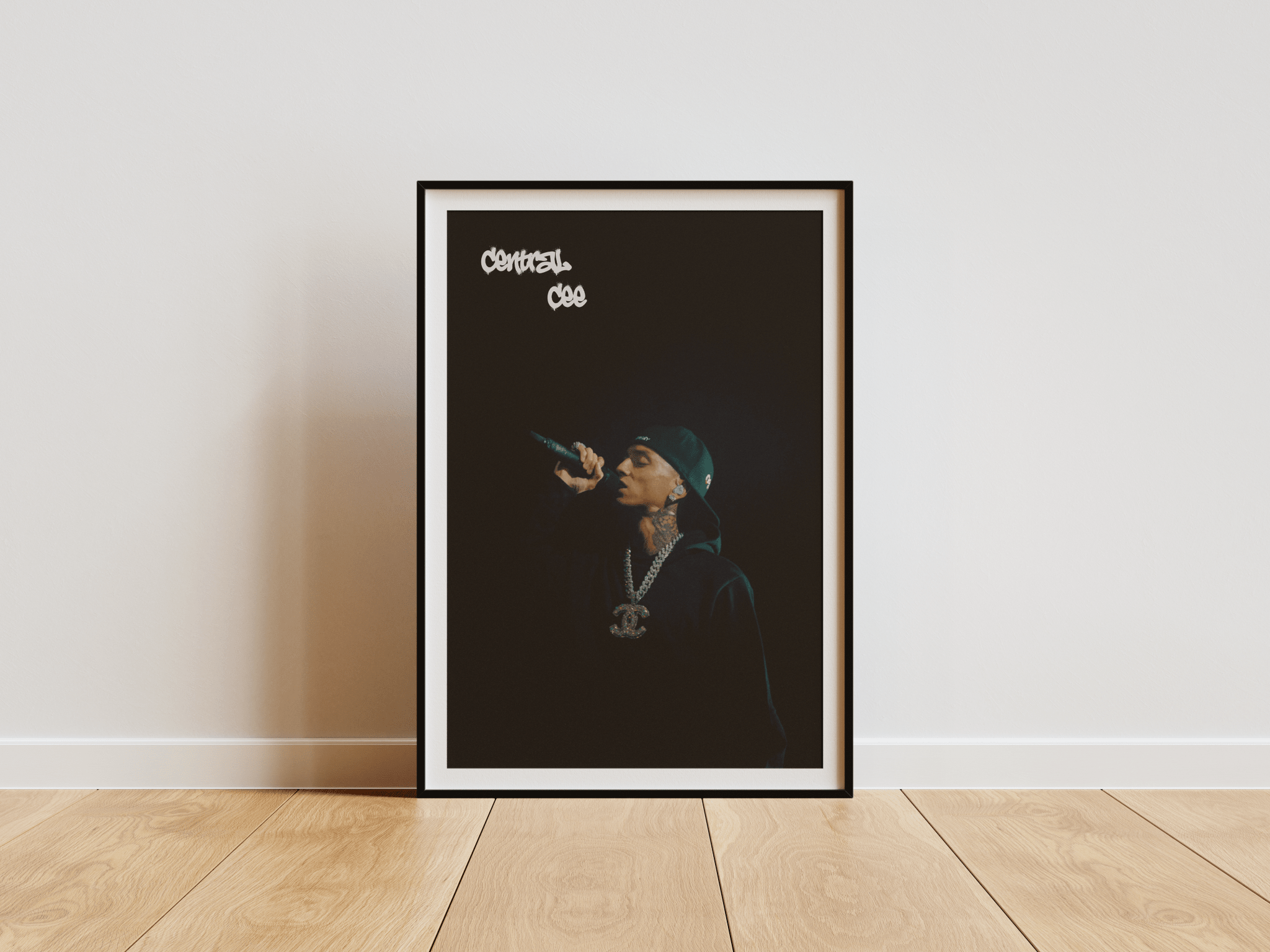 Central Cee Street Energy poster styled room photo 2
