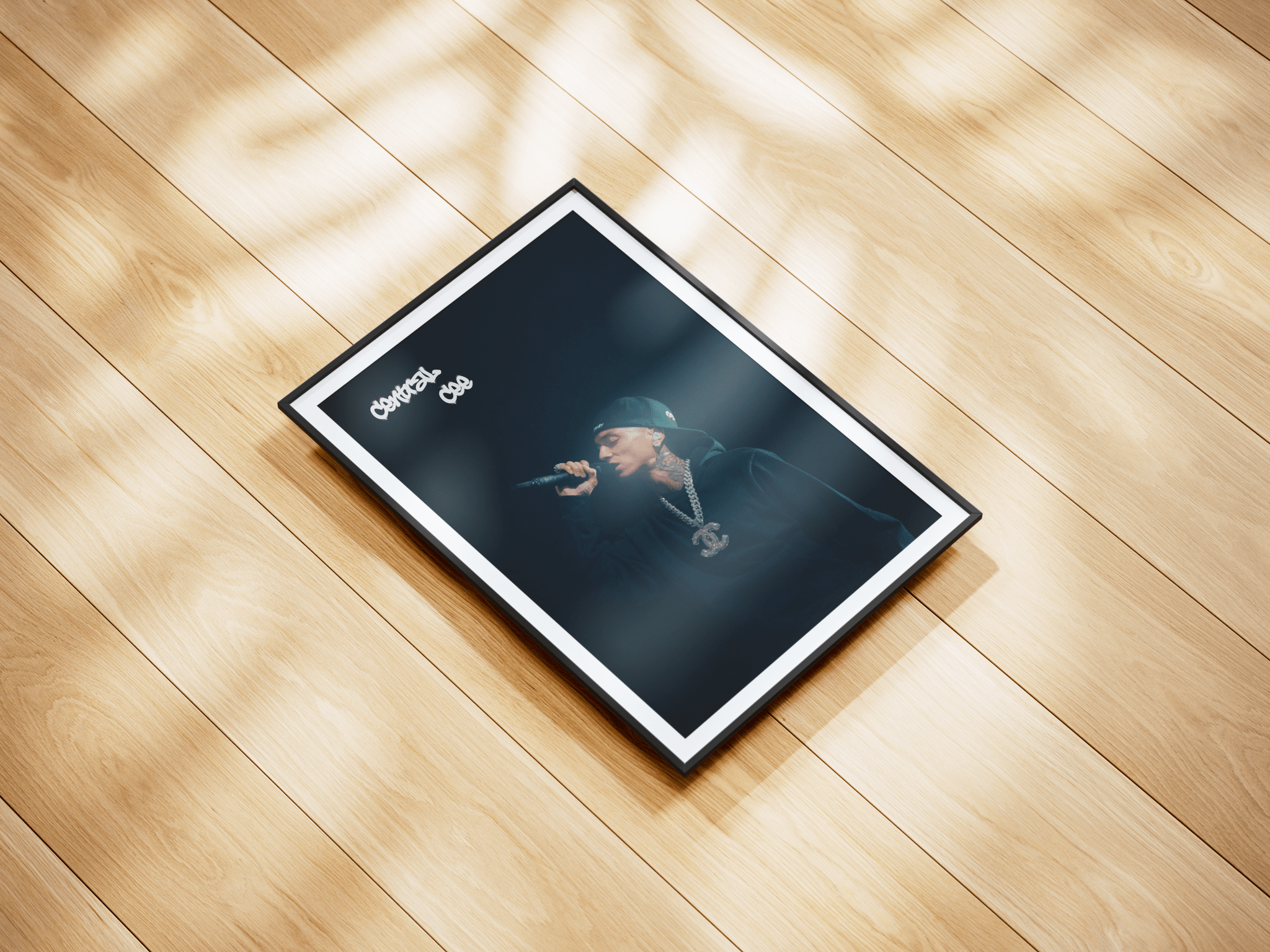 Central Cee Street Energy poster styled room photo 3