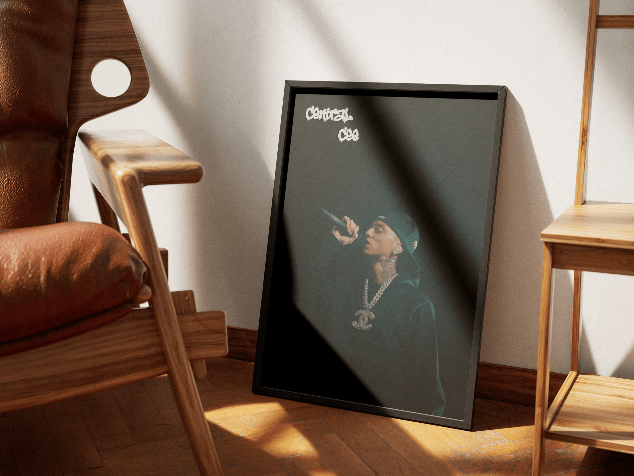 Central Cee Street Energy poster styled room photo 1