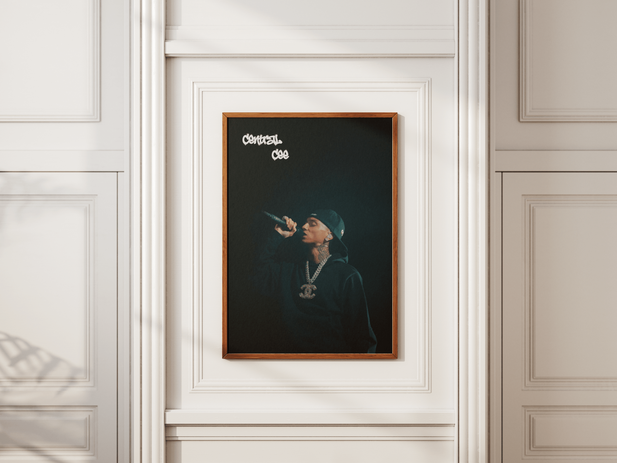 Central Cee Street Energy poster styled room photo 6