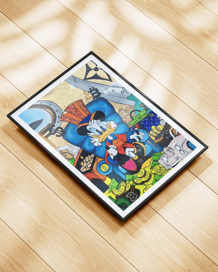 Donald Duck Money poster styled room photo 1