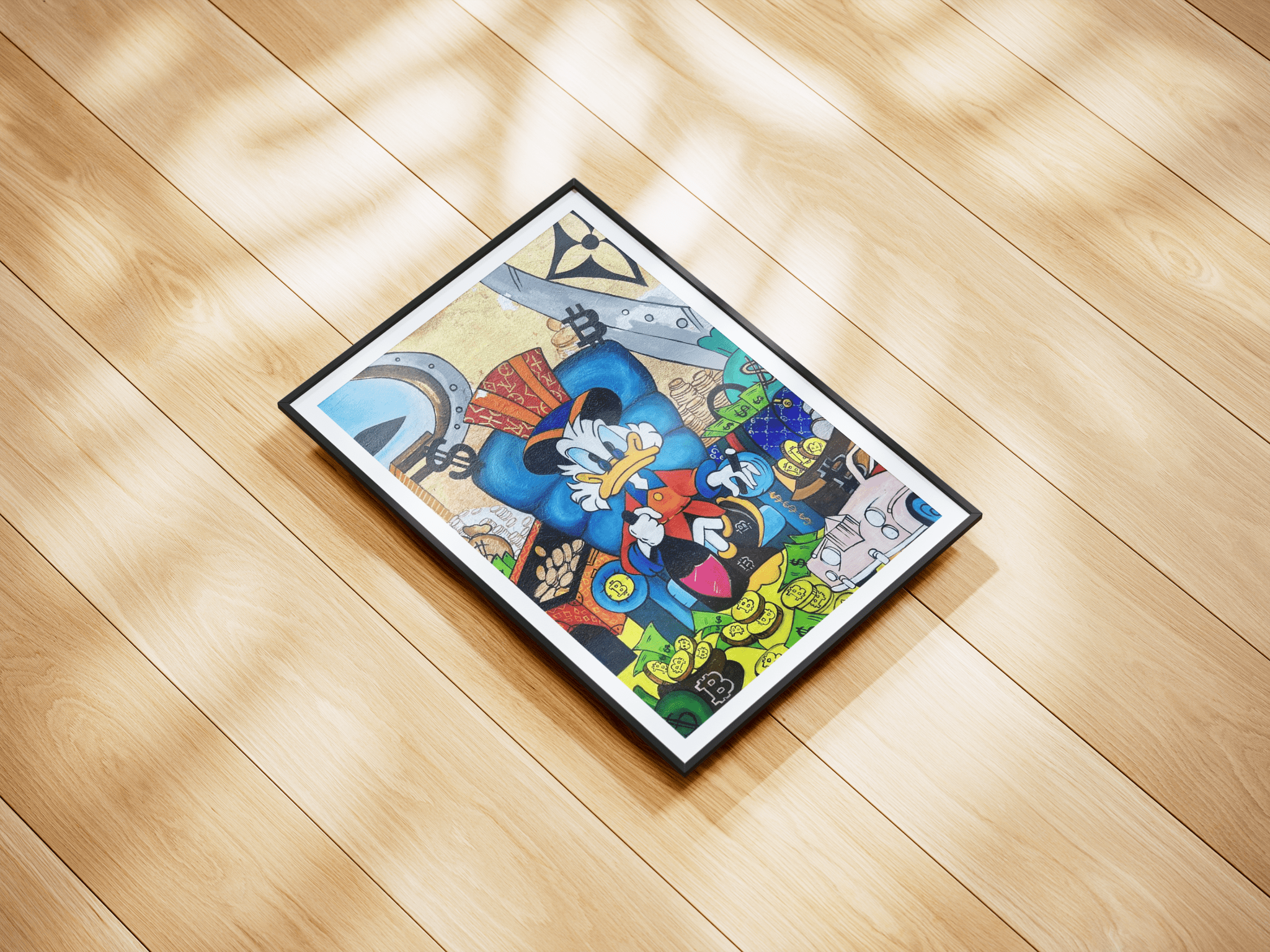 Donald Duck Money poster styled room photo 1